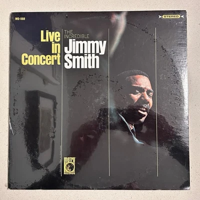 Sealed! JIMMY SMITH "Live In Concert" Jazz Vinyl LP Metro Stereo MS 568 - Image 1 of 4