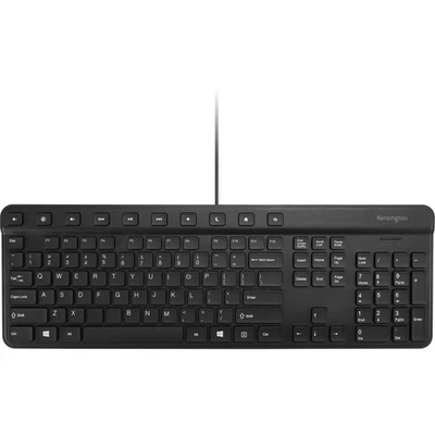 Kensington K55113US Keyboard - Cable Connectivity - TAA Compliant - Image 1 of 4
