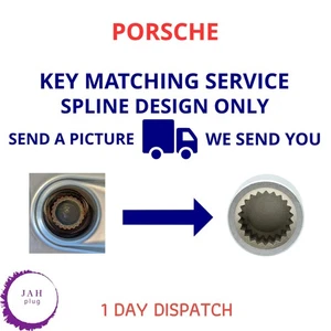 MASTER LOCKING LOCK SECURITY WHEEL NUT KEY BOLT MATCHING SERVICE FOR PORSCHE - Picture 1 of 4