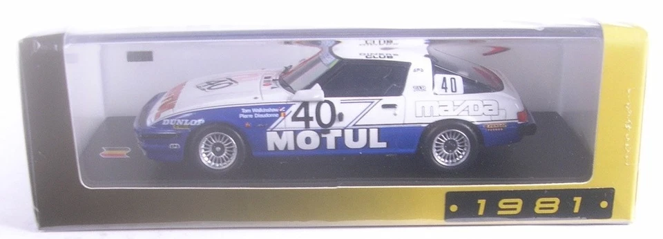Mazda RX7 No.40 Motul Twr Rt Vincitore 24H Spa 1981 1:43 Spark ( P.Dieudonne - Immagine 1 di 1