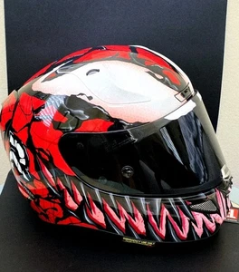 Casco completo de motocicleta HJC RPHA 11 Pro Marvel Carnage talla XXL. *IOB - Imagen 1 de 15