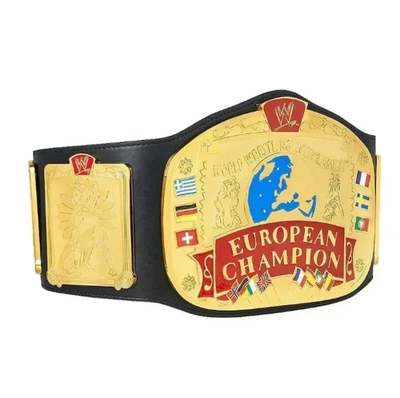 Nuevo CINTURÓN RÉPLICA CAMPEONATO MUNDIAL PESO PESADO WCW 2MM LATÓN TAMAÑO ADULTO Foto 1 de 2