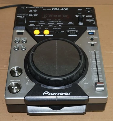 Tocadiscos Pioneer CDJ-400 Reproductor DJ Digital Probado y Funcionando Foto 1 de 4