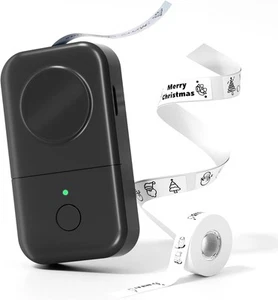Etikettendrucker Bluetooth D30 Etikettiergerät Labeldrucker Beschriftungsgerät - Bild 1 von 21