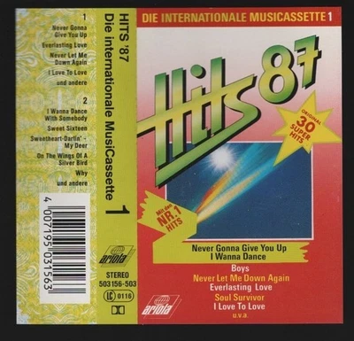 HITS 87 DIE INTERNATIONALE MC 1 - MC KASSETTE - TAPE - SANDRA/DEPECHE MODE.... - Bild 1 von 2