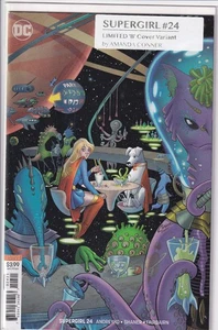 Supergirl #24 NM Krypto ON Cover! Amanda Conner Variant BAG BOARD NEW MOVIE SOON - Picture 1 of 1