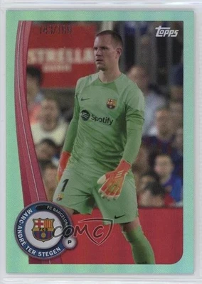 2022-23 Topps FC Barcelona Fan Set Aqua /199 Marc-Andre ter Stegen #BA-1 - Image 1 of 2