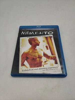 Memento (2000) Blu-Ray 2011 Widescreen 10th Anniversary Special Edition OOP - image 1 of 4