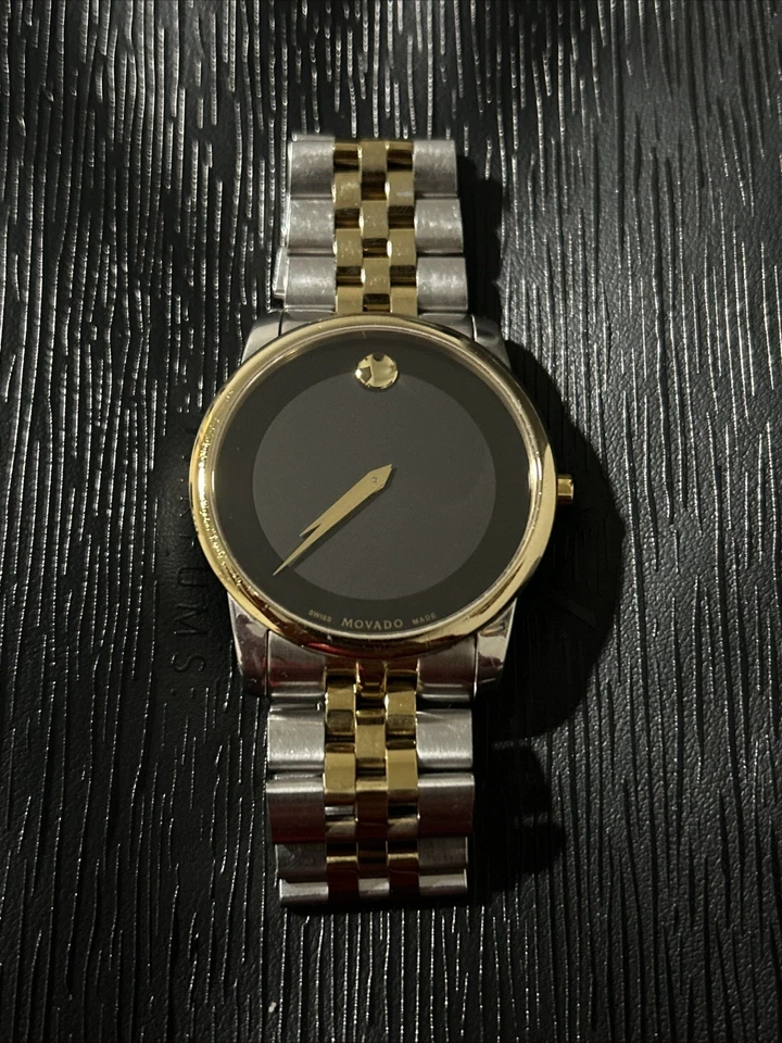 Museum classic Two toned yellow gold with stainless steel  movado  watch - Image 1 of 1