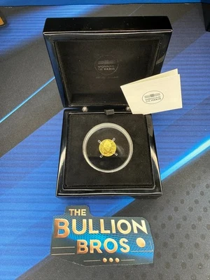 💥 2024 1/10 oz Oro Prueba Notre Dame De Paris - RARO 1163 ¡Acuñado! 💥 Foto 1 de 4