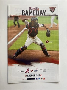GERLAD LAIRD Atlanta Braves Baseball 2014 Gameday Program SGA Turner Field LAD - Picture 1 of 2