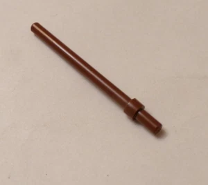 Lego x1 Reddish Brown 6L Bar With Stop Ring, 63965 (028-115) - Picture 1 of 1