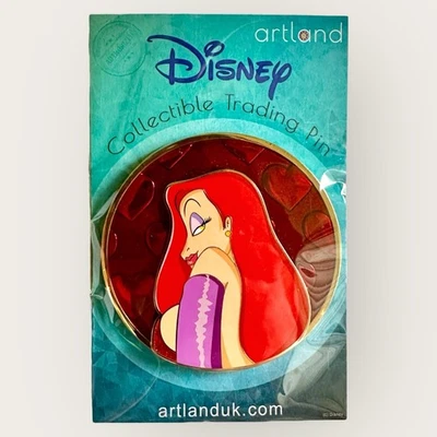 Disney Artland Jessica Rabbit Pin Love Heart LE 300 Who Framed Roger Rabbit - Image 1 of 2
