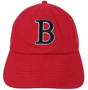 Cappello da baseball Boston Red Sox "B" MLB rosso regolabile strapback gioco giorno - Foto 1 di 11