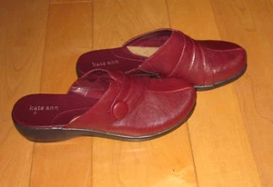 Neue Kate Ann rote Damen-Pantoletten/Pantoletten 6 M *süßes Must C* - Bild 1 von 1