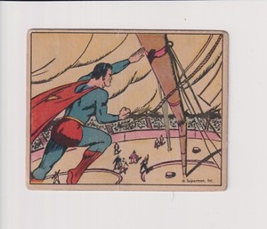 1940 R145 Superman #44 Disaster at the Circus Gum Inc.