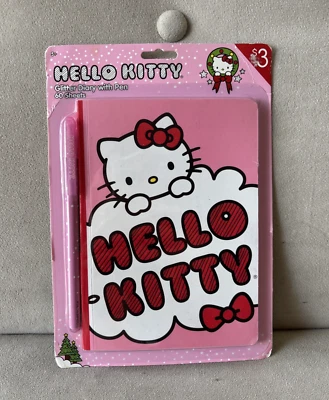 Hello Kitty by Sanrio Journal & Pen Set Christmas Holiday Package NEW - Image 1 of 2