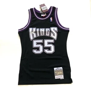 JASON WILLIAMS mitchell &ness authentic swingman Kings Jersey Black size S - Picture 1 of 2