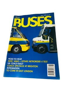 Magazine Buses Bus Mag June 1998 ra - Picture 1 of 3