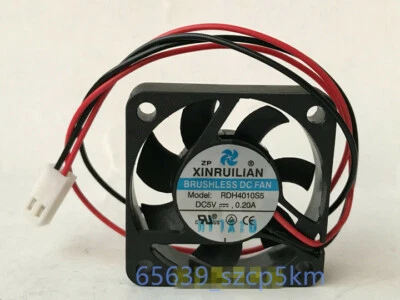XINRUILIAN 40*40*10MM 4010 RDH4010S5 DC 5V 0.20A 2Pin Cooling Fan - Image 1 of 2