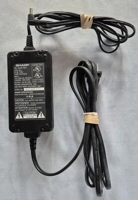 OEM Sharp UADP-0303TAZZ AC Adaptor VL-H860 VL-H870 VL-H890 VL-H875 Camcorders  - Image 1 of 2