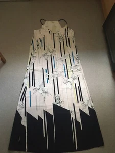 Next Dress full length Holiday Occasion floral multi UK 14 Brand new with tags - Picture 1 of 8