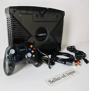 Microsoft Xbox special edition Clear Skeleton Black JAPAN Limited Console Set - Picture 1 of 11