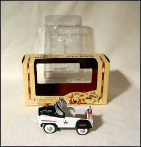 Pedal Power Collectable Police Die Cast Pedal Car 1:10 New Old Stock #Z240 - Picture 1 of 14