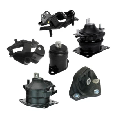 Juego de 6 piezas de montaje de motor y transmisión de calidad para Acura TSX 2004-2008 2,4 L-L4 transmisión automática Foto 1 de 4