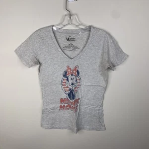 Camisa de manga corta gris M de Disney Minnie Mouse para mujer - Imagen 1 de 4