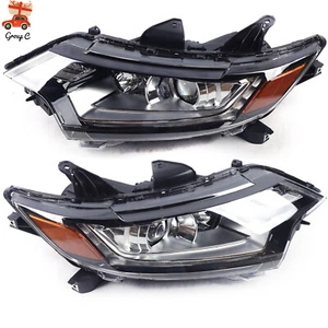 Right+Left For 2016 2017 2018/19/20 Mitsubishi Outlander Headlights Front Lamps  - Picture 1 of 12