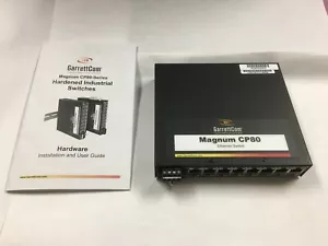 New GarrettCom Magnum CP80-24VDC 8 Fiber Port Ethernet Switch 10/100 - Picture 1 of 4
