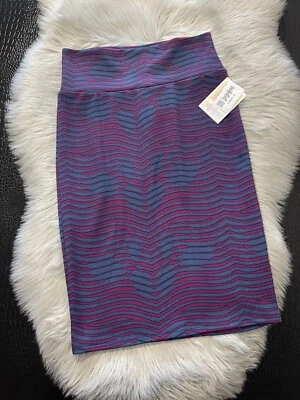 NUEVO CON ETIQUETAS Falda Lápiz Lularoe Cassie Cómoda Elastizada Talla Pequeña Hecha en EE. UU. Nueva Foto 1 de 4