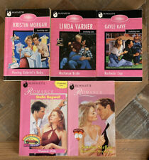 Silhouette Romance bundle of 5 paperback vintage books (90’s)