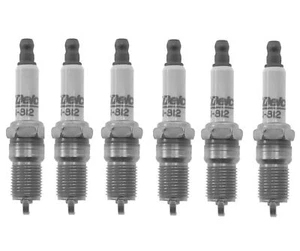 Set Of 6 Spark Plugs Double Platinum AcDelco For Peugeot 604 2.7L L6 1977-1980 - Picture 1 of 1