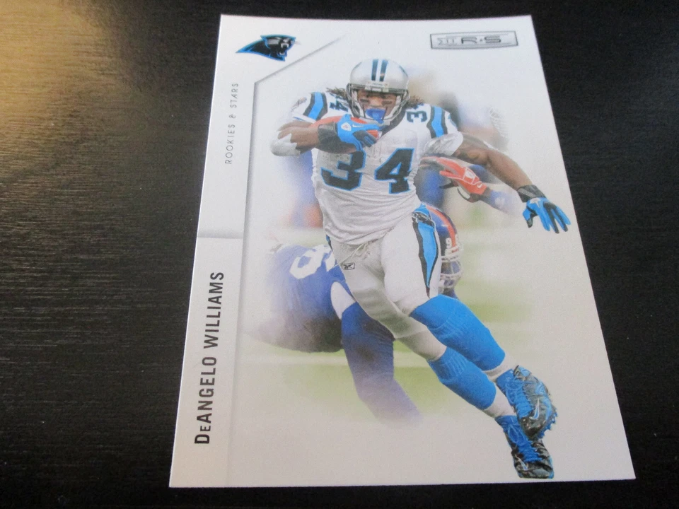 deangelo williams (car. panthers rb) 2011 panini rookies & stars card #20 mint - Image 1 of 1