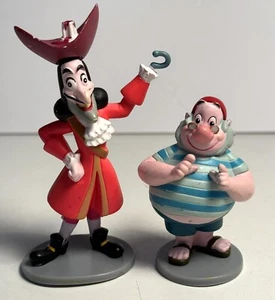 Juego de 2 estatuillas de PVC Hook Peter Pan y Jake Pirates de Disney 2011 - Imagen 1 de 5