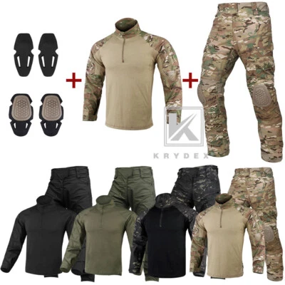 KRYDEX Gen4 Combat Uniform Tactical Shirt Tops Trousers Pants Elbow / Knee Pads - Image 1 of 4