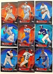 2011 Topps Prime Nine Player Of The Week Complete 9 Card Set Mantle Jeter - Picture 1 of 1