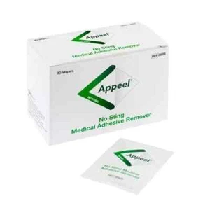 Appeel Medical Adhesive Remover Wipe 30 Pack No Sting Alcohol and Fragrance Free - Picture 1 of 1