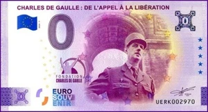 UERK / CHARLES DE GAULLE : DE L'APPEL A LA LIBERATION / BILLET 0 € / 0 € 2024-1 - Picture 1 of 1