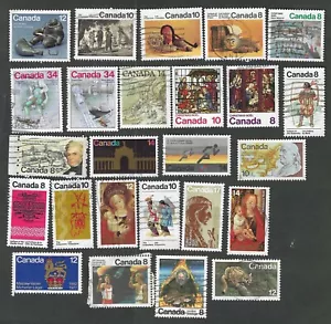 Canada - Twenty-five different used older commemorative stamps (D37) - Picture 1 of 1