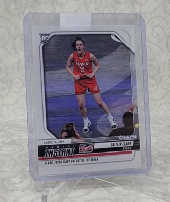Panini Instant WNBA #166 2024 Caitlin Clark Indiana Fever RC Foto 1 de 2
