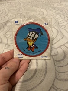 Vintage Donald Duck Patch 80s BNWT - Picture 1 of 1