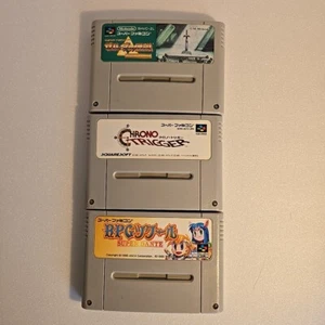Legend Of Zelda, Chrono Trigger, RPG Super Dante Bundle Super Famicom Tested - Picture 1 of 4