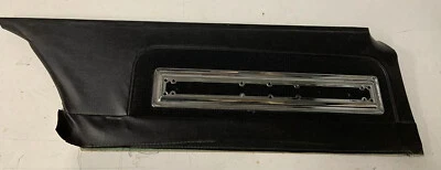 1974 1975 1976 OLDSMOBILE 98 BUICK ELECTRA LH LOWER REAR SAIL PANELS BLACK OEM - Image 1 of 4