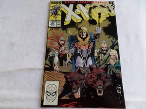 X-MEN #252 F/VF, The Uncanny, Jim Lee c. Newsstand Marvel Comics 1989 C2 - Foto 1 di 3