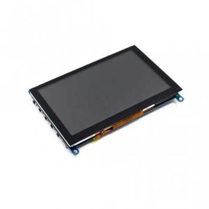 LCD Raspberry Pi 5" 800x480 kapazitives Touchpanel Waveshare 14300 - Bild 1 von 8
