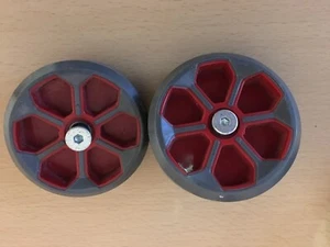 UCUEGEV1 - VAX Air Stretch Pro - Pair Of Wheels and Bolts - Red - Picture 1 of 1