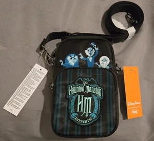 RARE! Disney Parks 2024 Lug Haunted Mansion Hitchhiking Ghosts Crossbody Bag - Picture 1 of 2